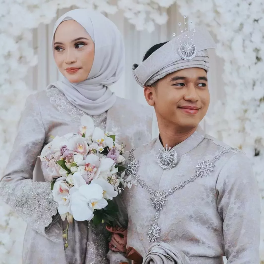 Modern malay cheap wedding dress